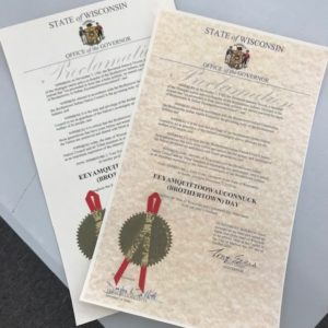 Proclamations for Brothertown Day