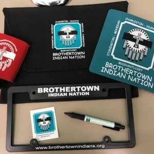 Brothertown Bag, License Plate, Mouse Pad, Pen, Sticker, & Coozie Set